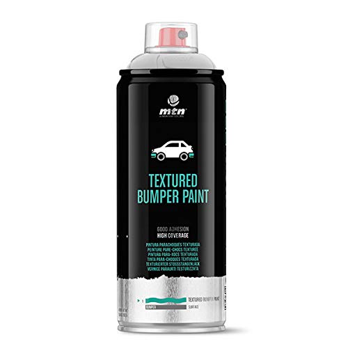 Montana Colors MTN Pro Pintura Parachoques Texturada-Gris, Spray 400ml