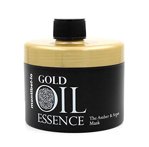 Montibel-Lo Gold Oil Essence Amber y Argan, Mascarilla, 500 ml