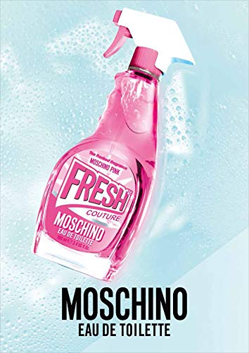 Moschino Fresh Couture Rose Agua de Colonia Para Mujeres, 100 mililitros