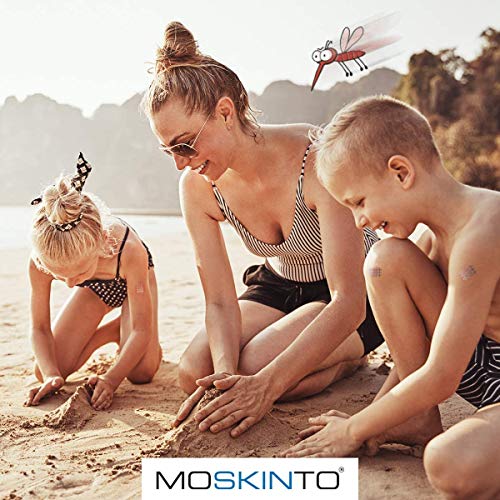Moskinto Tiritas de mosquito de Moskinto, 24 piezas, picor, mosquitos, abejas, picaduras de mosquitos, picaduras, curador de picaduras