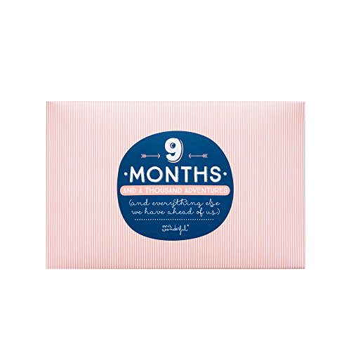 Mr. Wonderful Álbum con mensaje "9 months and a thousand adventures"