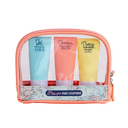 Mr. Wonderful Neceser de Viaje - Mini SPA para escapadas, Multicolor, Talla única