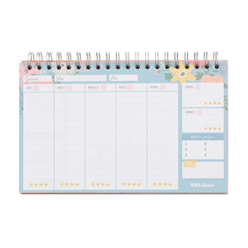 Mr. Wonderful Organizador semanal espiral - Vas a llegar