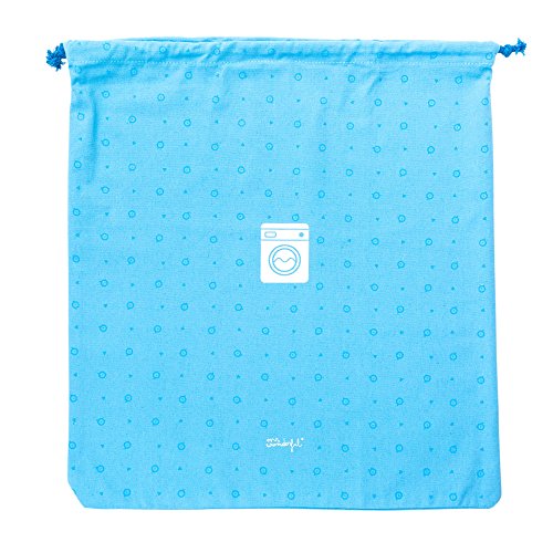 Mr. Wonderful Superviaje A La Vista Organizador para Maletas, 20 cm, Azul