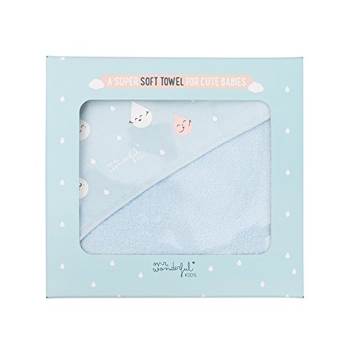 Mr. Wonderful WOA09001EN Toalla de baño para bebé con capucha
