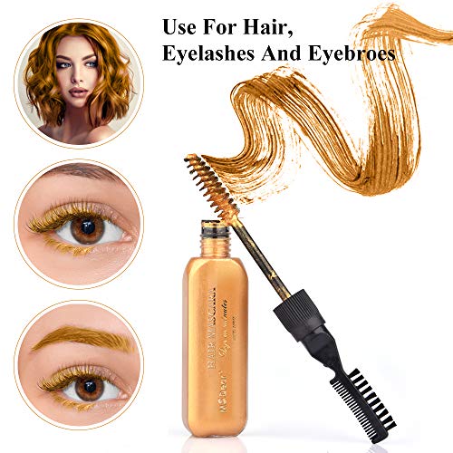 MS.DEAR Tiza de Pelo, Tinte para Cabello Temporal Hair Chalk Set, No Tóxico Máscara de Retoque de Tinte, Navidad y Cosplay, Cumpleaños, Fiesta, Regalo para Niñas y Niños (8 colores)