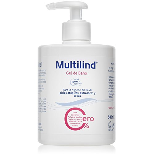 Multilind Gel de baño hipoalergénico para pieles atópicas, secas y extrasecas -500ml