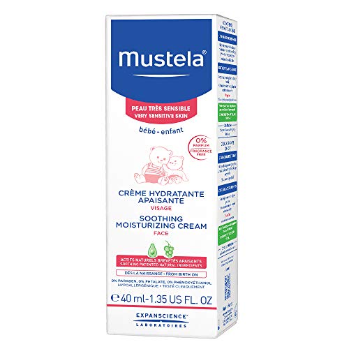 Mustela BB Soothing Moisturizing Cream Very Sensitive Cream 40 ml - 1 Unidad