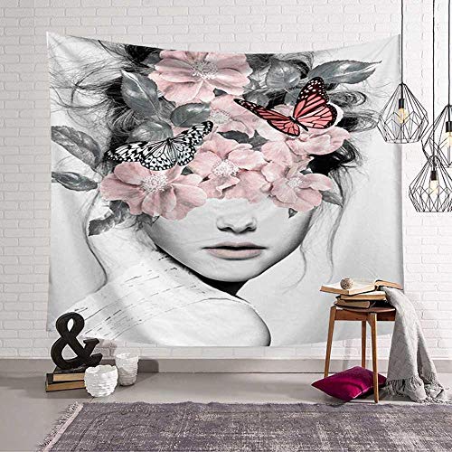 N / A Bohemia velero Ballena Palma Tapiz Colgante de Pared Dinosaurio Hueso Chica patrón Arte Tomar el Sol Toalla de Playa Manta decoración del hogar Tapiz Fondo Tela tapicería Tela A1 180x230cm