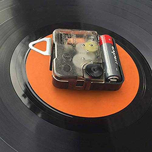 N / A Gran decoración para el hogar para peluquería Reloj de Pared de Vinilo Retro Dormitorio Cocina Sala de Estar