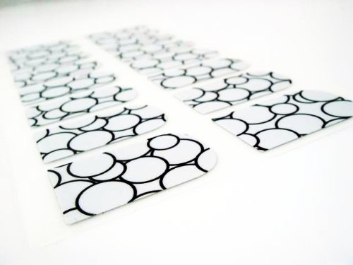 Nail Patch, diseño de laca de uñas adhesiva N ° 10