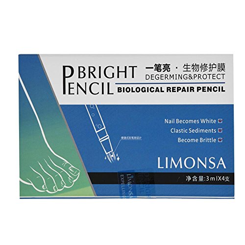 Nail Treatment Essence, 4pcs Natural Effective Nail y Foot Essence Pen Anti Fungus Nail Solution, Nail Shiny Nail - 30ml