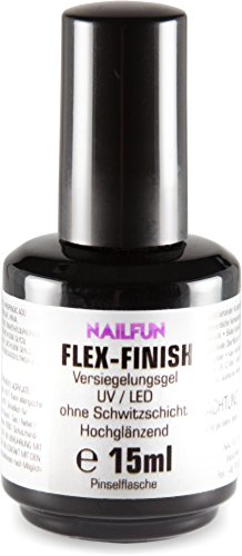 NAILFUN UV-Flex-Finish Gel Sellador 15 ml