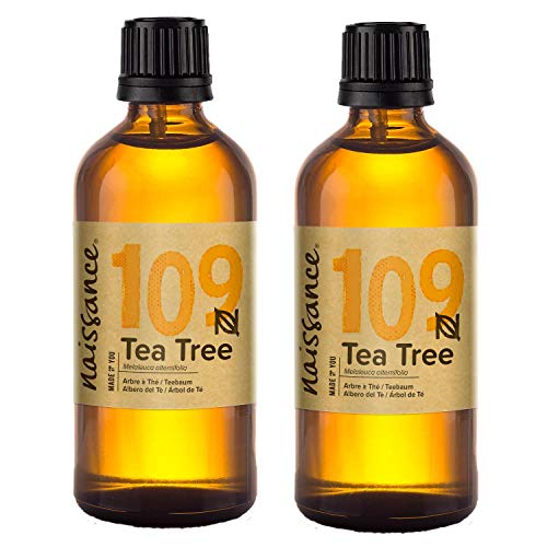 Naissance Aceite Esencial de Árbol de Té n. º 109 – 200ml (2x100ml) - 100% Puro, vegano y no OGM