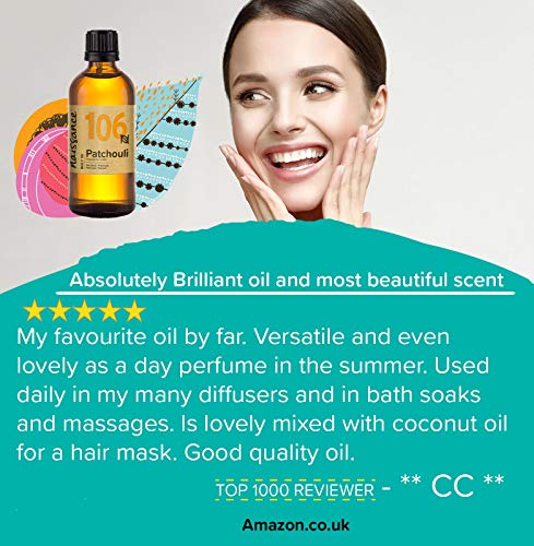 Naissance Aceite Esencial de Pachuli 50ml - 100% Puro, vegano y no OGM