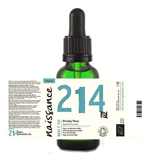 Naissance Higo Chumbo BIO - Aceite Vegetal 100% Puro- Certificado Ecológico- 30ml