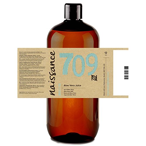Naissance Jugo de Aloe Vera Grado Cosmético - Ingrediente Natural - 1 Litro
