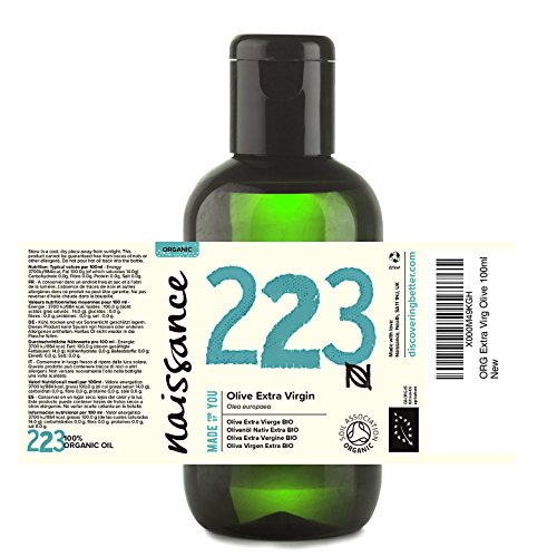 Naissance Oliva Virgen Extra BIO - Aceite Vegetal Prensado en Frío 100% Puro - Certificado Ecológico- 100ml