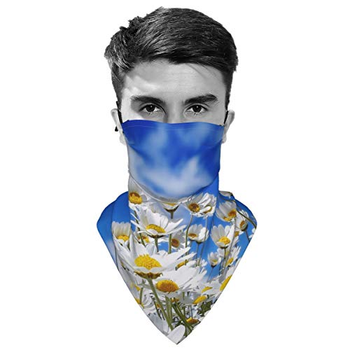 naizi Bandanas bufanda orejeras pasamontañas cara hombres mujeres protección polainas para el cuello cubierta orejeras bufanda para sol polvo viento motocicleta protección