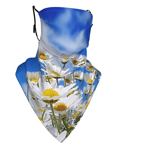 naizi Bandanas bufanda orejeras pasamontañas cara hombres mujeres protección polainas para el cuello cubierta orejeras bufanda para sol polvo viento motocicleta protección