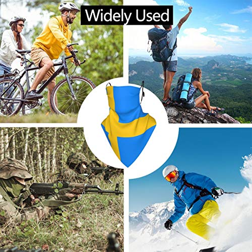 naizi Bandanas bufanda orejeras pasamontañas cara hombres mujeres protección polainas para el cuello cubierta orejeras bufanda para sol polvo viento motocicleta protección