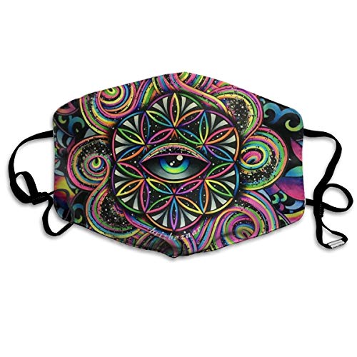 naizi tela de tela, mandala floral, puede lavar el polvo Código M