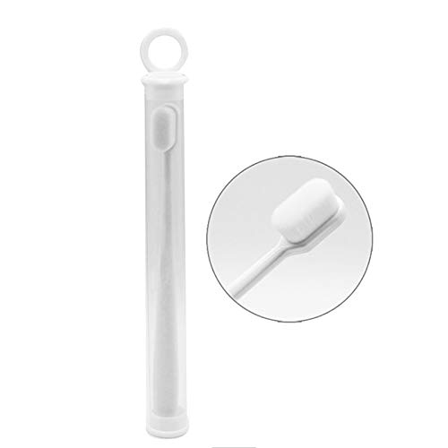 Naliovker Cepillo de Dientes Extra Suave para EncíAs Sensibles, Cepillo de Dientes Manual Micro- con Hilo Suave 20000 para Cuidado EncíAs, Proteger EncíAs FráGiles Buen (Paquete de 2)