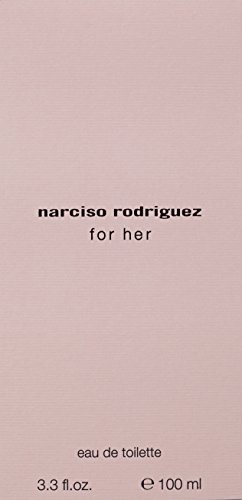 Narciso Rodriguez 140434 - Agua de tocador vaporizador para mujeres, 100 ml