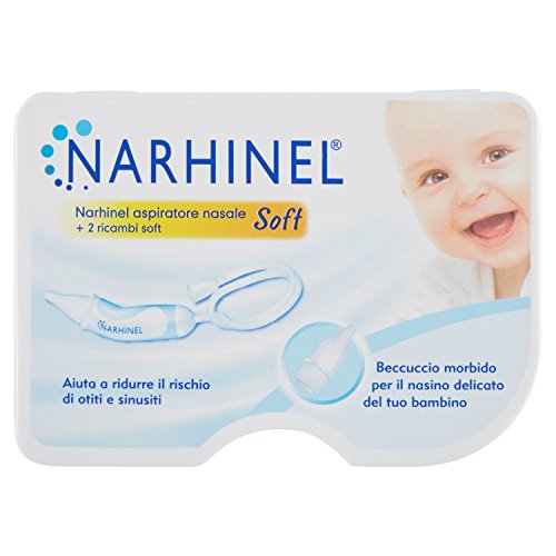Narhinel Aspirador nasal y repuestos blandos - 70 g