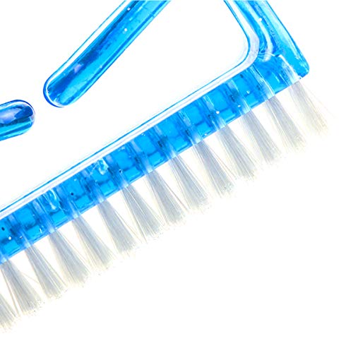 NATUCE 4PCS Cepillo De Uñas, Cepillo de Limpieza para Uñas, Cepillos para Uñas Mano Cepillo de Limpieza, Cepillo de Mano de Fregar Limpieza, Cepillo de Mango Pequeño para Limpieza y Limpieza de Uñas