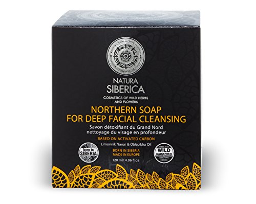 Natura Siberica Detox Jabón Negro Nórdico - 120 ml