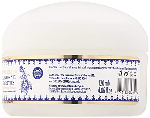 Natura Siberica, Mascarilla de pelo - 120 ml.