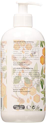 Natural Honey Loción Extra Nutritiva - 400 ml