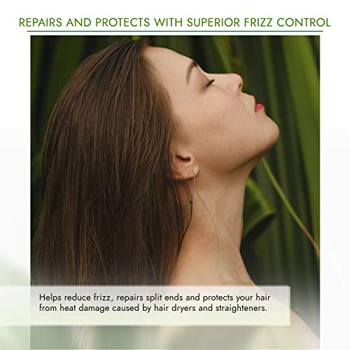 Naturalium Kit Post Alisado Brasileño - Productos de Mantenimiento del Pelo Liso para Mujer con Champú Post Alisado 250 ml + Mascarilla Post Alisado 250 ml, Peluquería Profesional en Casa