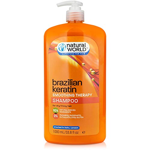 Naturalworld Brazilian Keratin Smoothing Therapy Champú - 100 ml