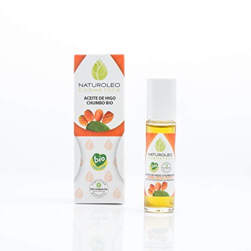 Naturoleo Cosmetics - Aceite Higo Chumbo BIO - 100% Puro y Natural Ecológico Certificado - 10 ml.