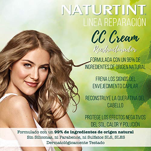 Naturtint CC Cream Eco Efecto Antiedad sin Aclarado, 200 ml