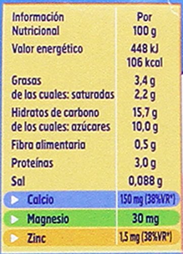 Nestlé Iogolino Alimento infantil, leche fermentada con puré de pera - Paquete de 6 x 4 x 100 gr - Total: 2400 gr