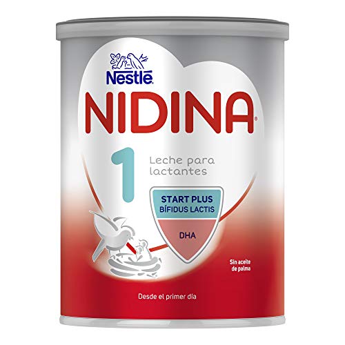 Nestlé NIDINA 1 - Leche para lactantes en polvo - Fórmula Para bebés - Desde el primer día - 800g