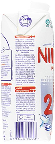 Nestlé Nidina - 2 Leche de continuación - 500 ml - [Pack de 3]