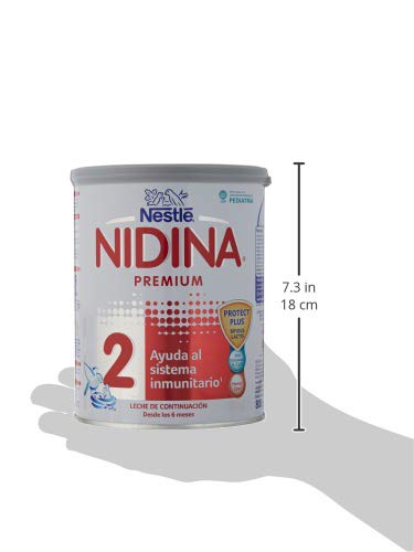 NESTLÉ NIDINA 2 - Leche de continuación en polvo - Fórmula Para bebés - A partir de los 6 meses -800g