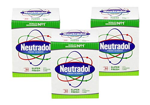 Neutradol - 3 paquetes de ambientador superfresco