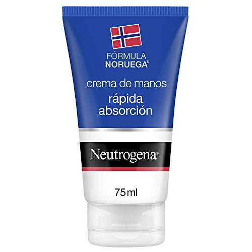 Neutrogena - Crema de manos, absorción rápida, para manos secas y estropeadas, textura ligera, 75 ml