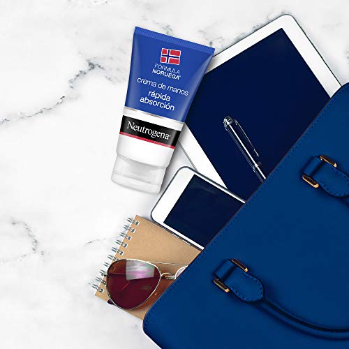 Neutrogena - Crema de manos, absorción rápida, para manos secas y estropeadas, textura ligera, 75 ml