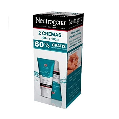 NEUTROGENA CREMA PIES ABSORCIÓN INMEDIATA DUPLO 100ML+100ML