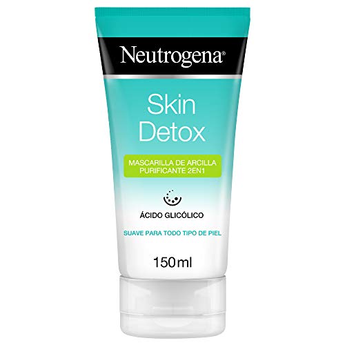 Neutrogena Detox Mascarilla Arcilla Purificante 2 En 1) - 150 ml.