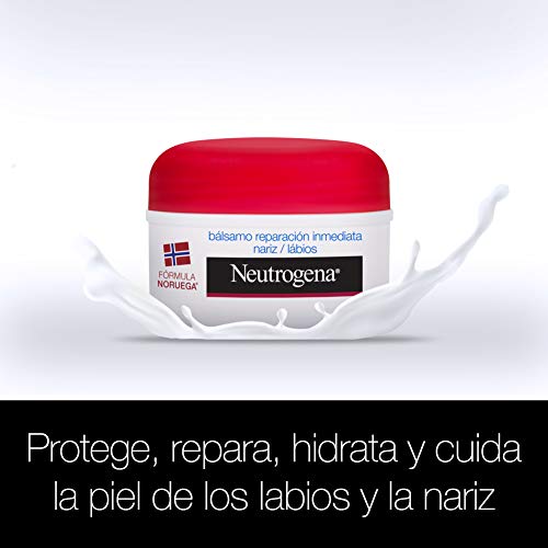 Neutrogena – Reparación Inmediata - Balsamo para nariz y labios secos o irritados – Alivio instantáneo – 15 ml