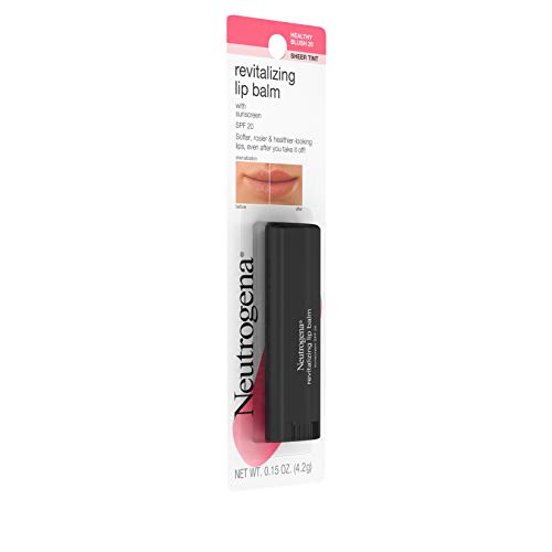 Neutrogena Revitalizing Lip Balm, Healthy Blush 20, 0.15 Ounce by Neutrogena