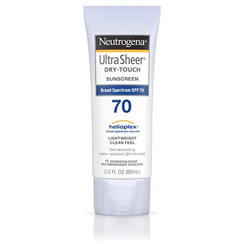 Neutrogena Ultra Sheer Dry-Touch Sunscreen, SPF 70, 88 ml