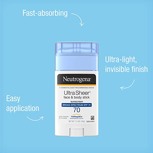 Neutrogena Ultra Sheer Protector Solar De Cara Y Cuerpo (SPF 70) - 42 gr.